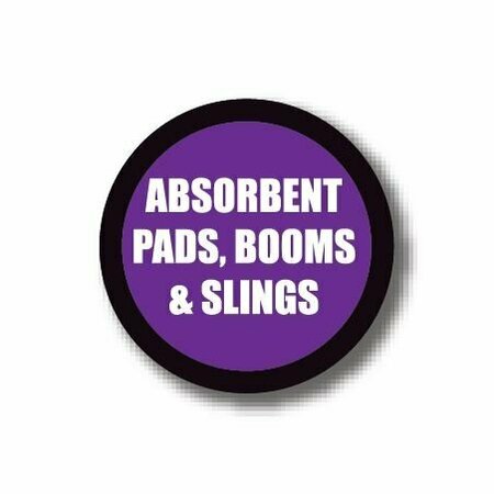ERGOMAT 32in CIRCLE SIGNS - Absorbent Pads, Booms & Slings DSV-SIGN 1024 #1506 -UEN